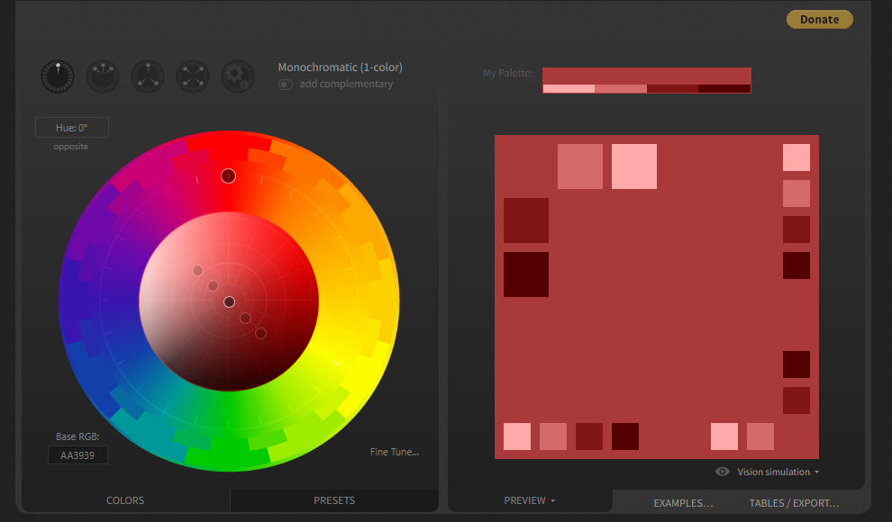Paletton——现代设计师的色彩方案利器